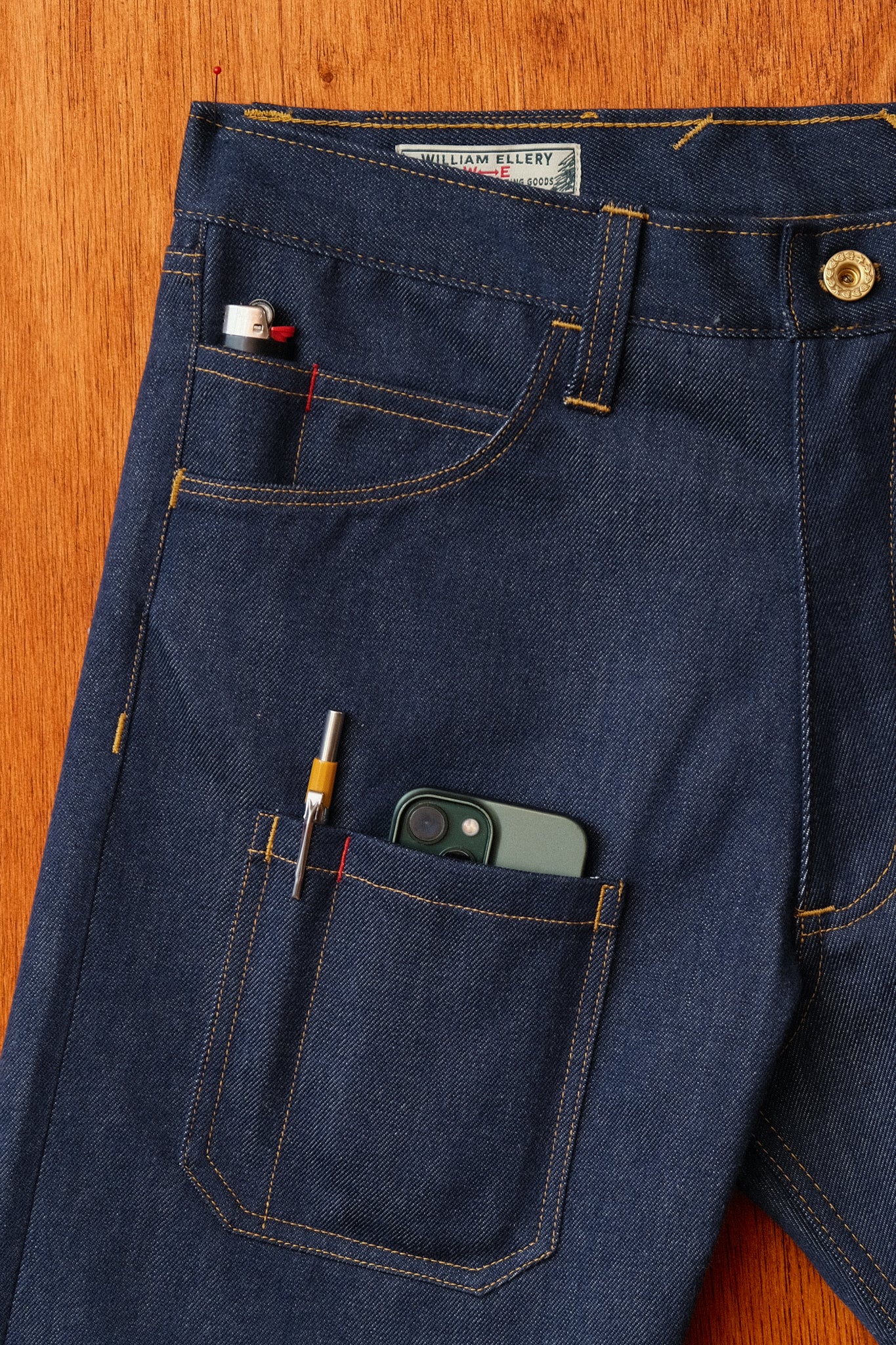 Bison Cut Jeans (Blue)