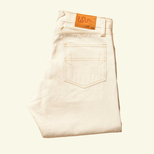 Rattlesnake Cut Jeans (Natural)
