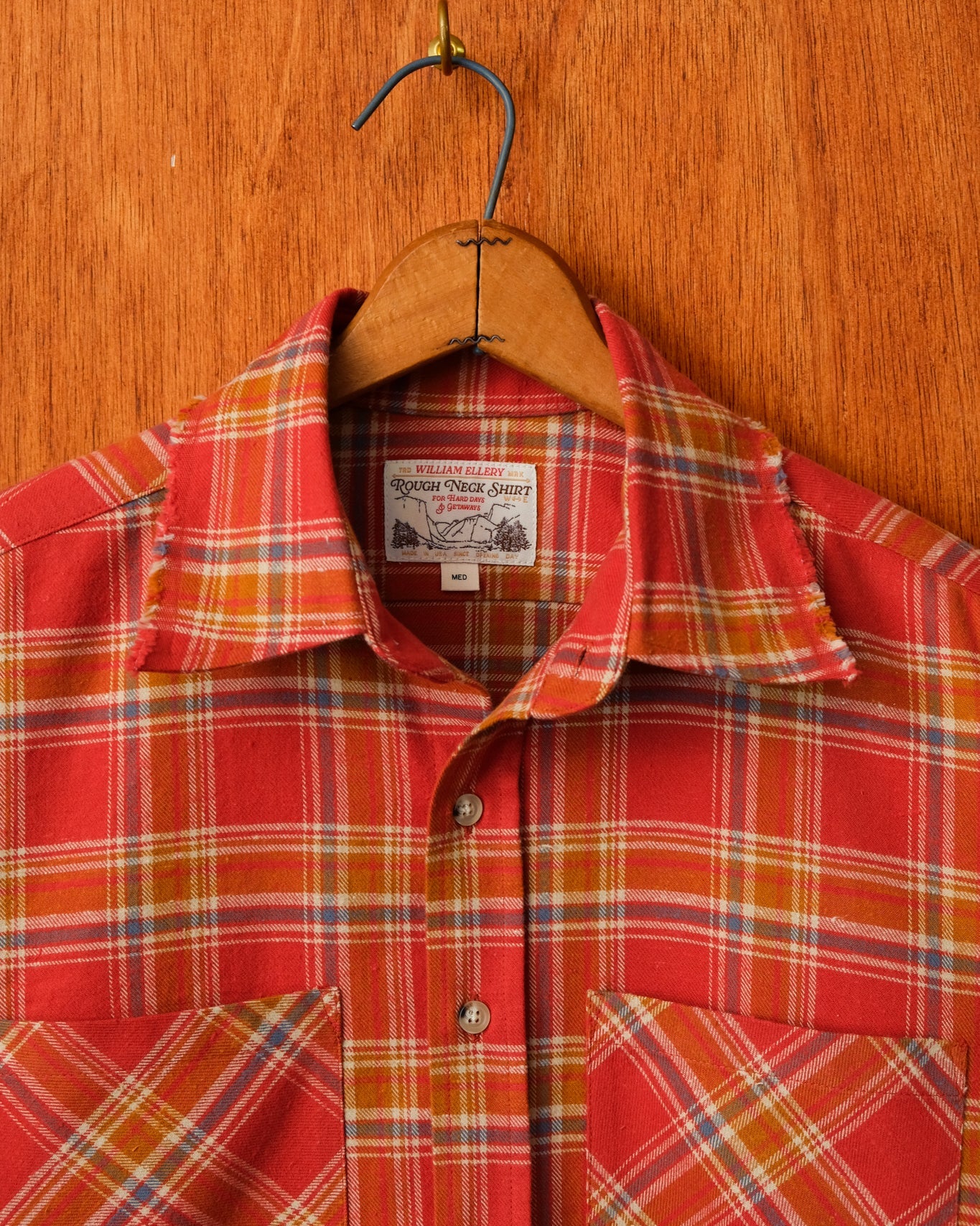 Rough Neck Shirt (Mariposa Red)