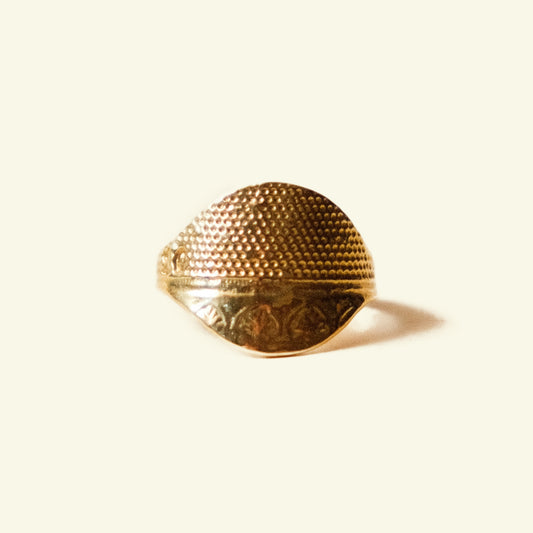 Brimfield Thimble Ring