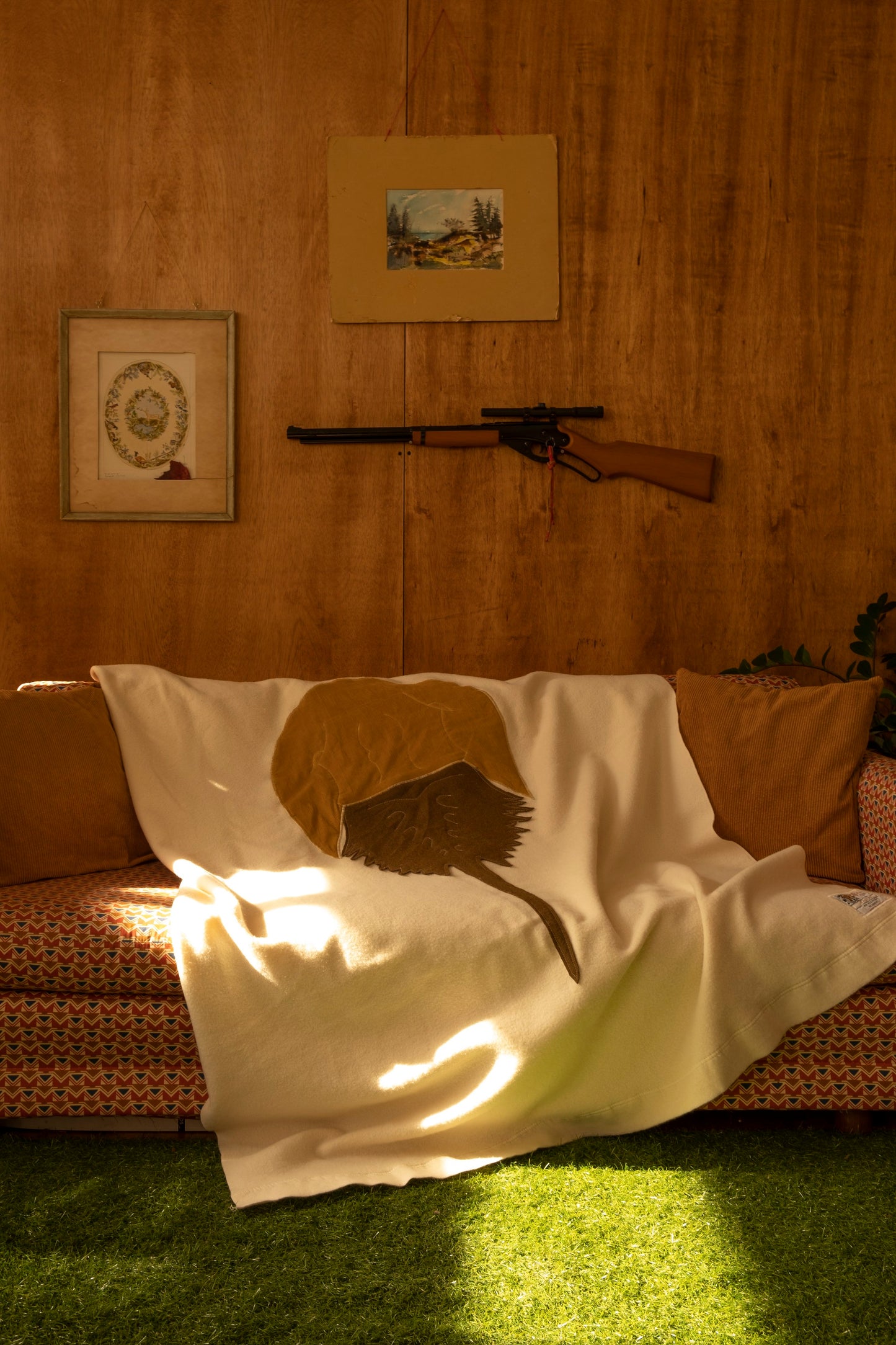 HORSESHOE CRAB MERINO BLANKET