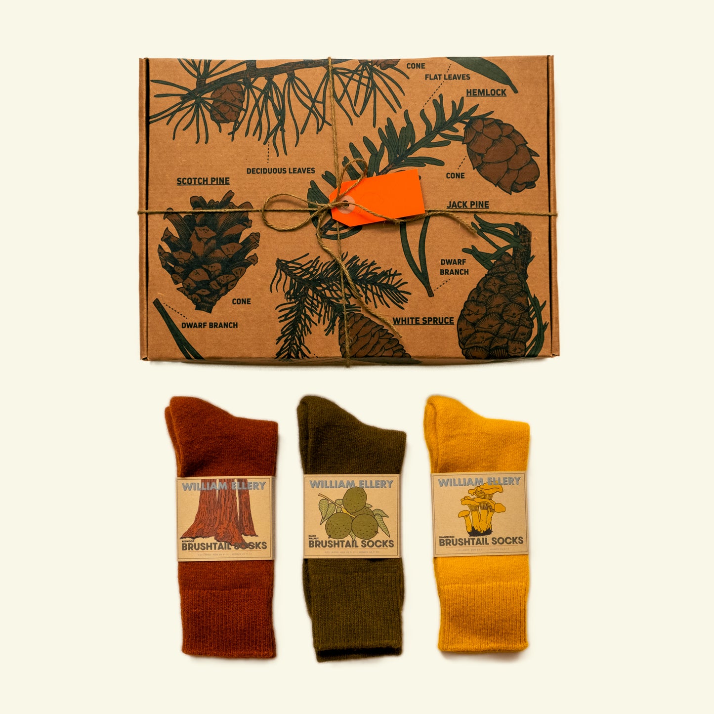 GIFTSET BRUSHTAIL SOCKS