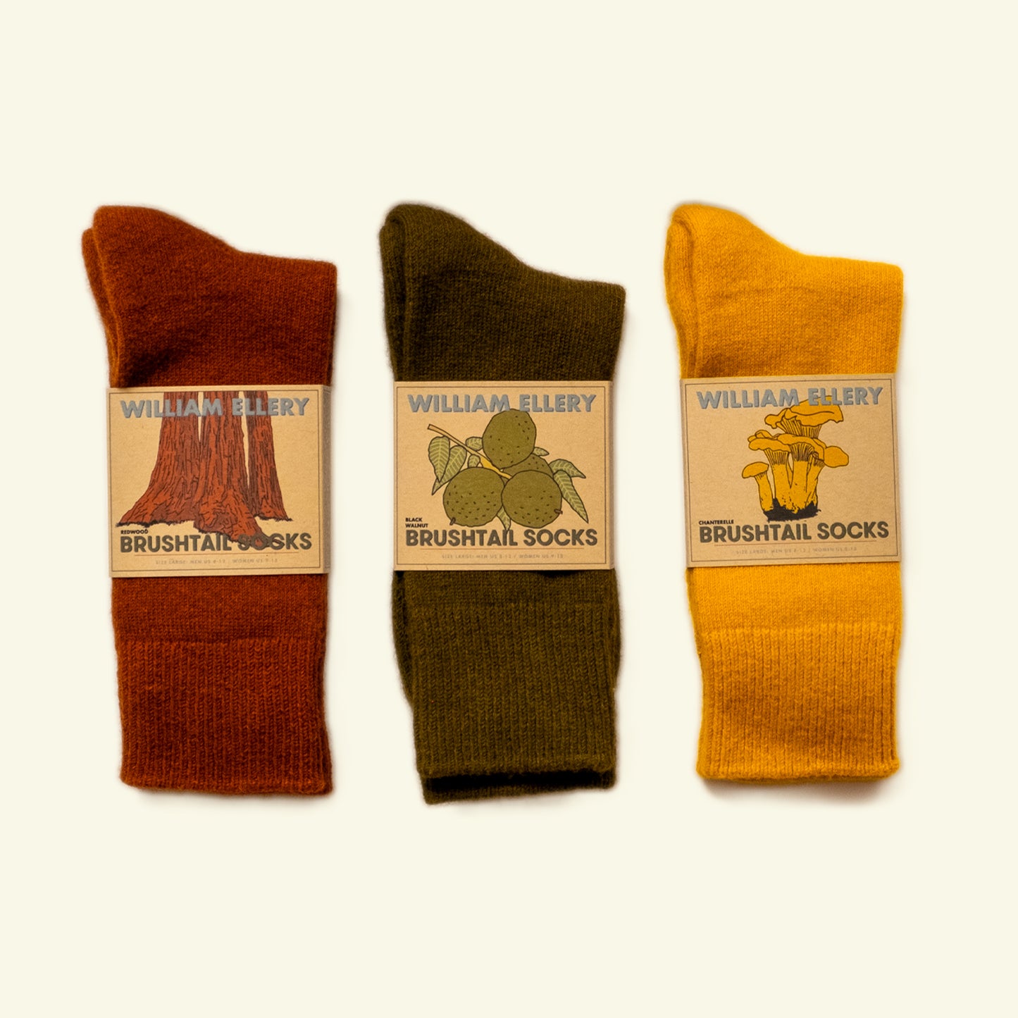 GIFTSET BRUSHTAIL SOCKS