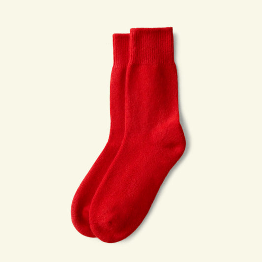 LUCKY REDS BRUSHTAIL SOCKS
