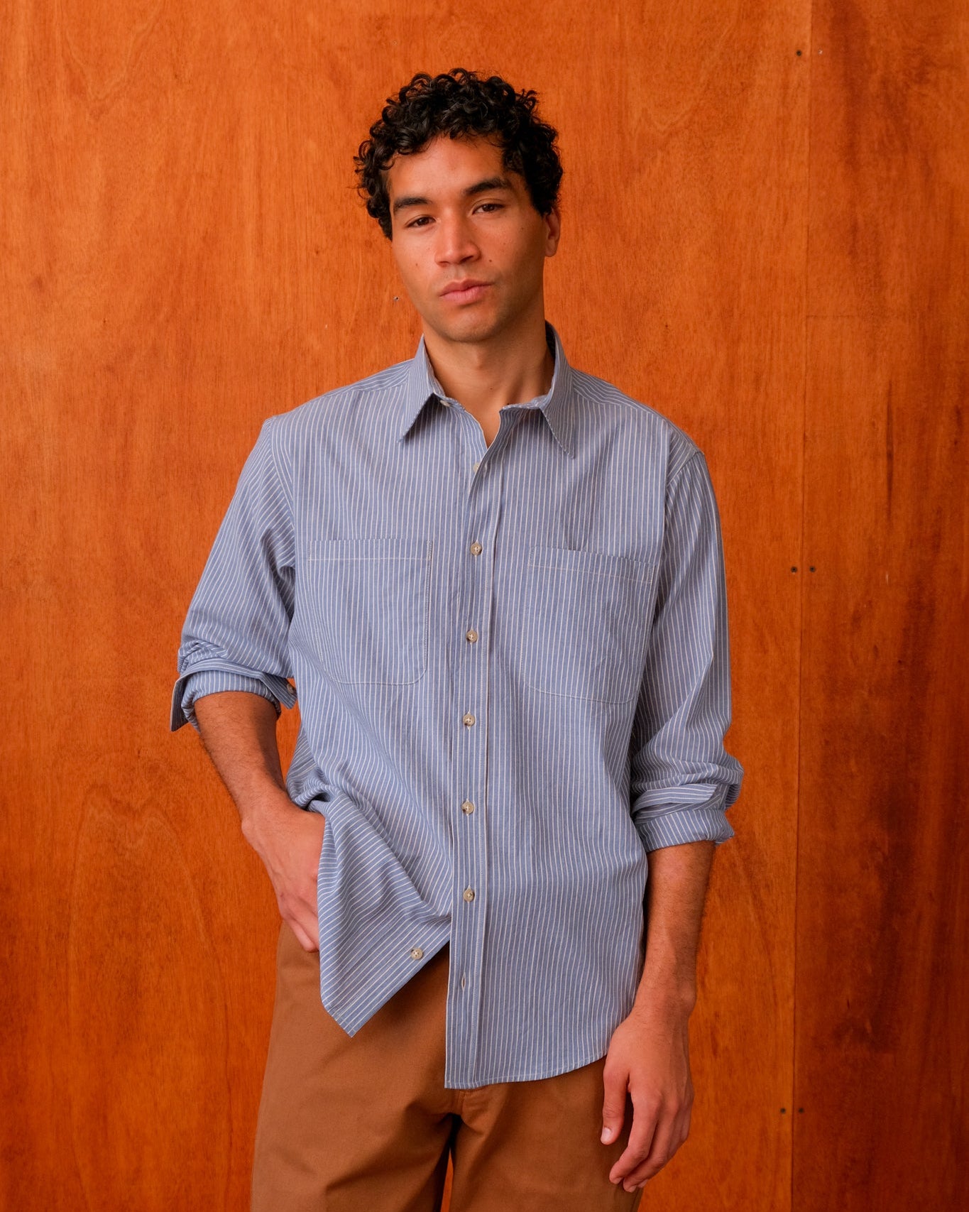 Lasso RoughNeck Shirt (Blue)