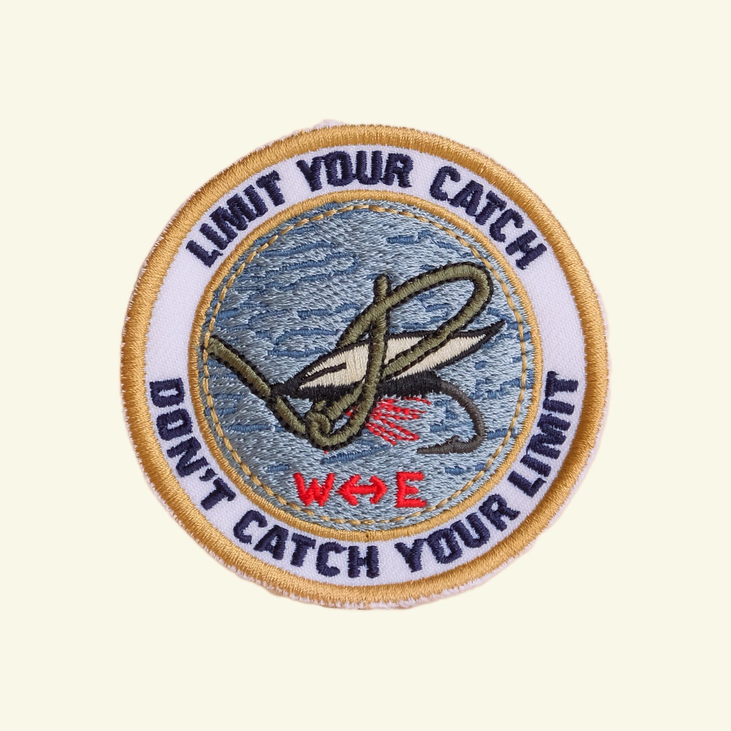 Limit Your Catch Postcard Patch