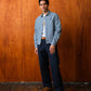 Pocket Picnic Shirt (Navy Gingham)