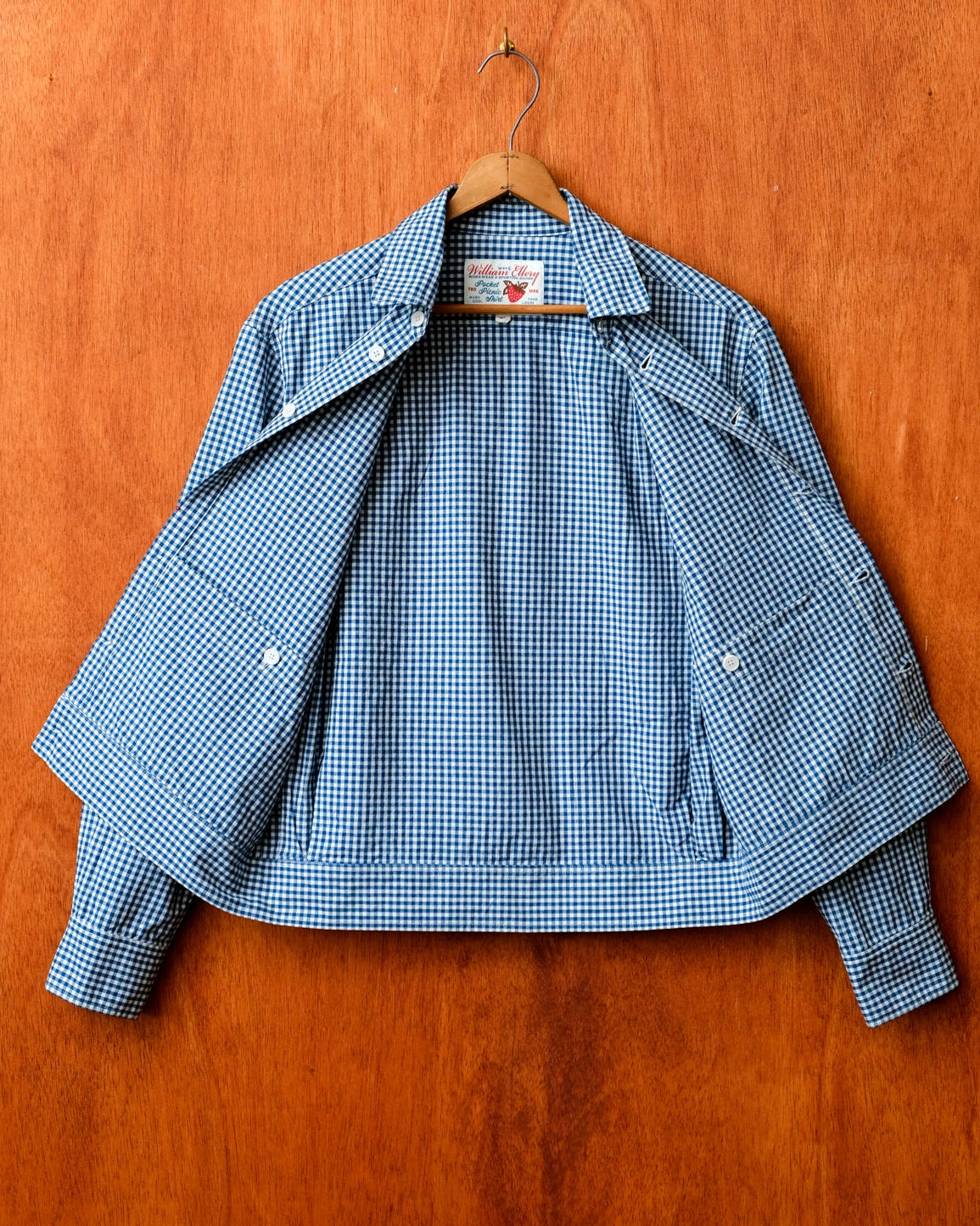 Pocket Picnic Shirt (Blue Gingham)
