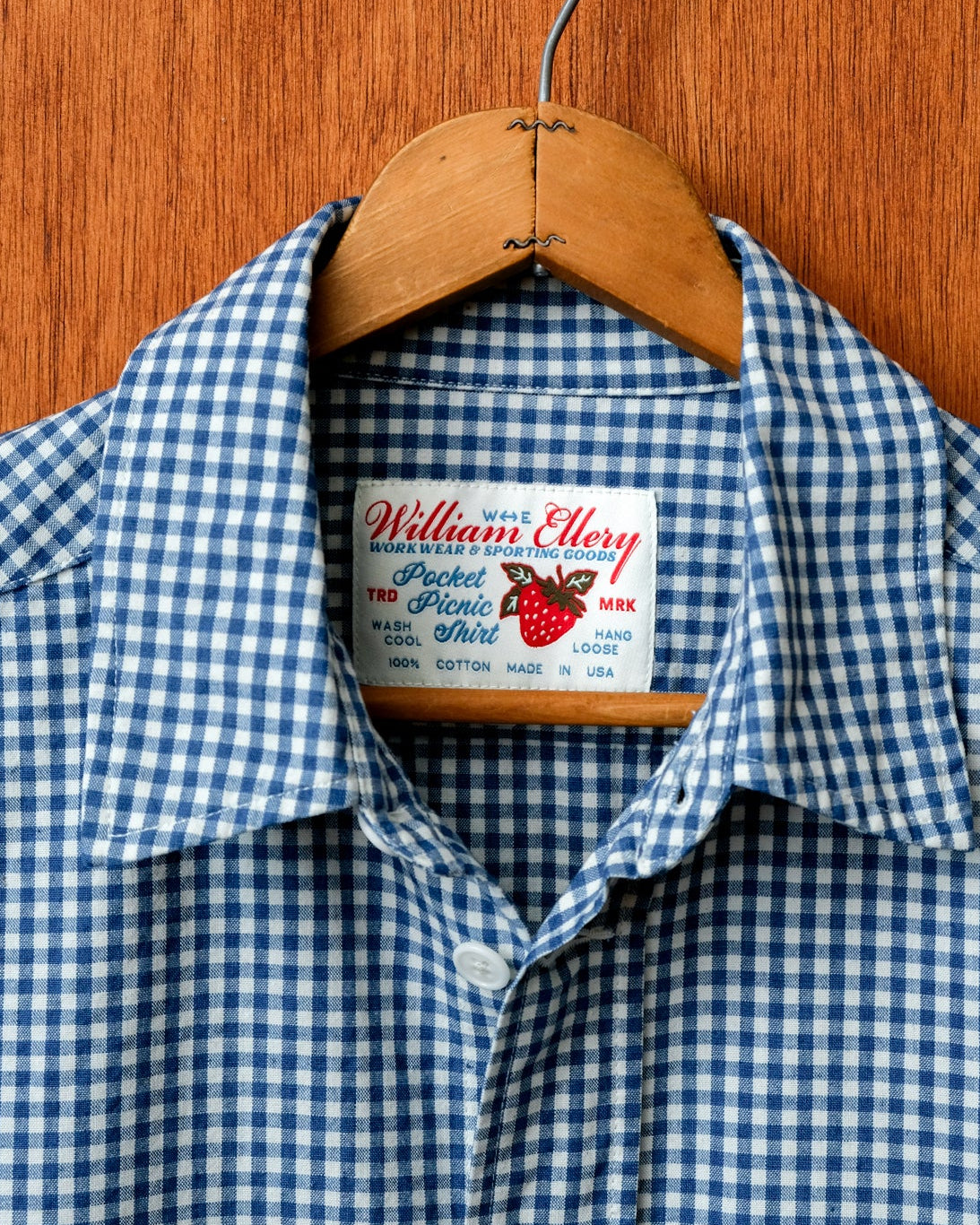 Pocket Picnic Shirt (Blue Gingham)