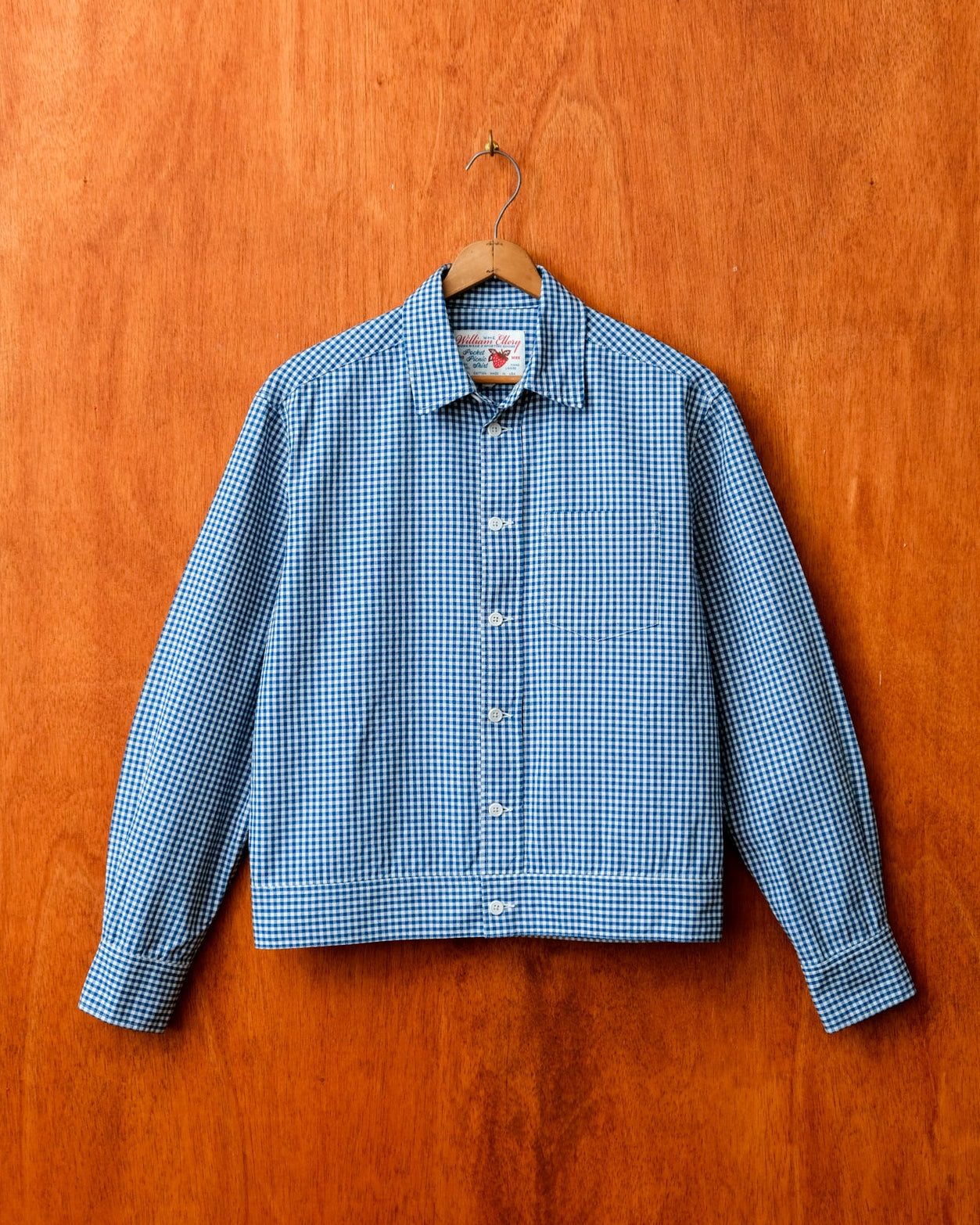Pocket Picnic Shirt (Blue Gingham)