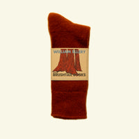 BLACK WALNUT BRUSHTAIL SOCKS