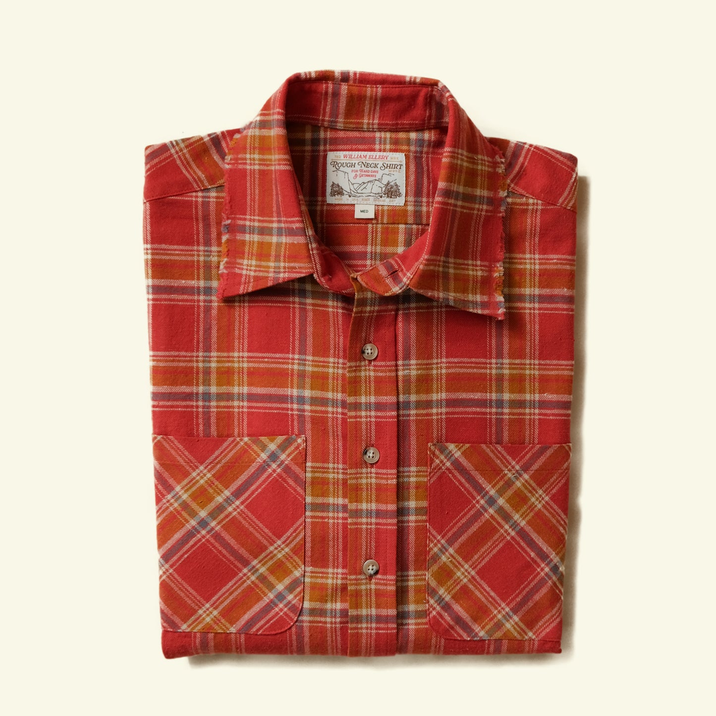 Rough Neck Shirt (Mariposa Red)