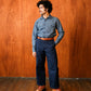 Crewman Collar Shirt (Cone Chambray)